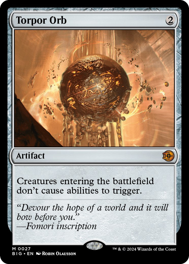 Torpor Orb | Local Legends