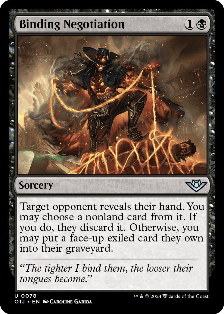 Binding Negotiation | Local Legends