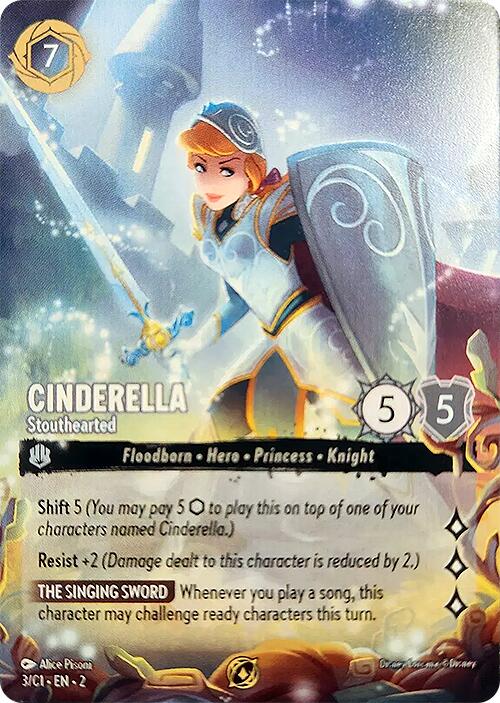 Cinderella - Stouthearted (3) [Promo Cards] | Local Legends