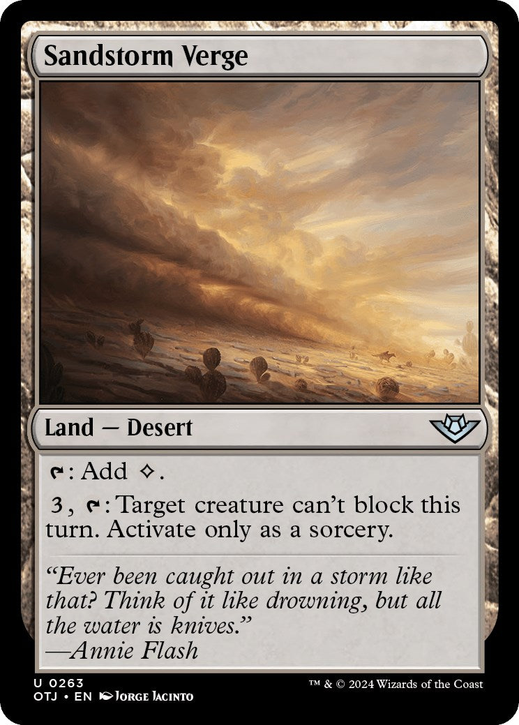 Sandstorm Verge | Local Legends