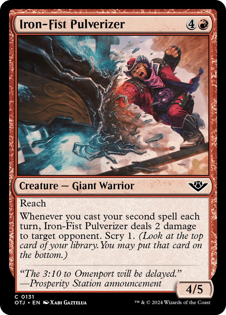 Iron-Fist Pulverizer | Local Legends