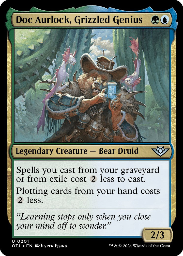 Doc Aurlock, Grizzled Genius | Local Legends