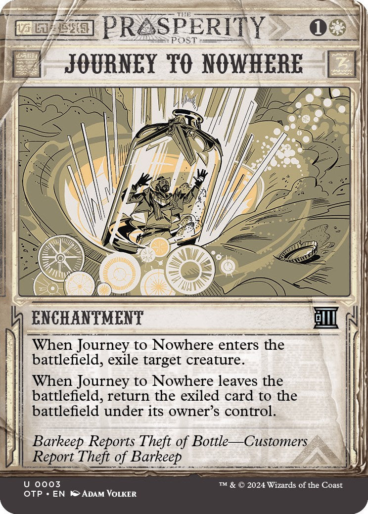 Journey to Nowhere | Local Legends