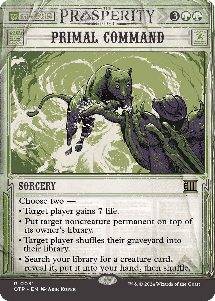 Primal Command | Local Legends