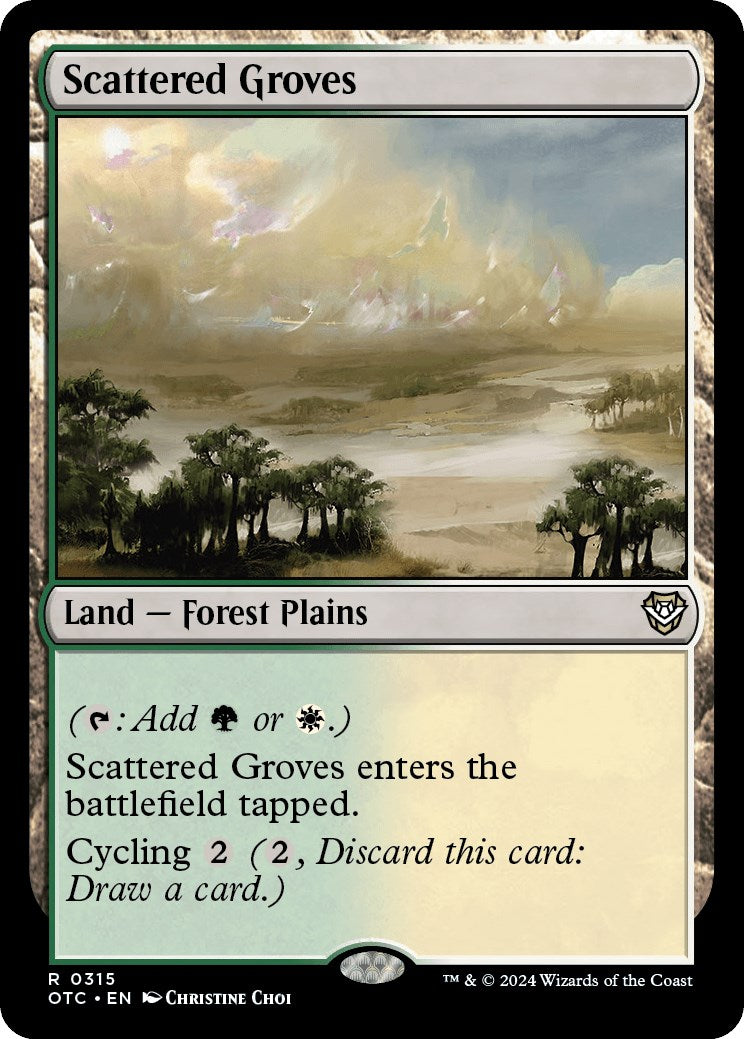 Scattered Groves [Outlaws of Thunder Junction Commander] | Local Legends