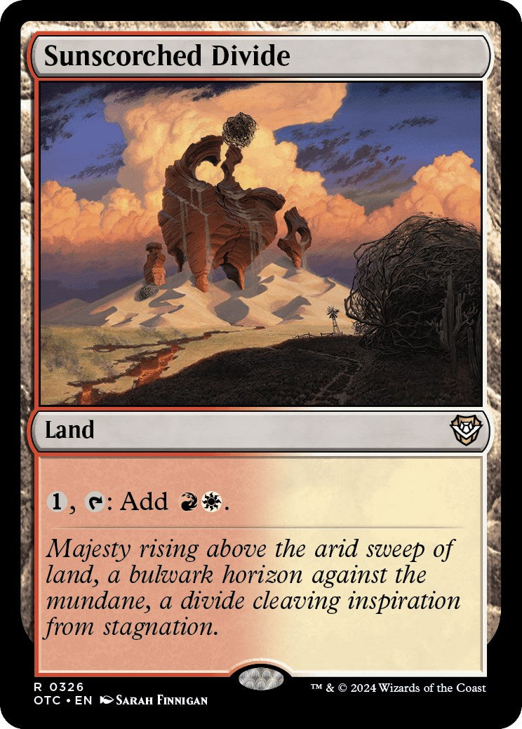 Sunscorched Divide [Outlaws of Thunder Junction Commander] | Local Legends