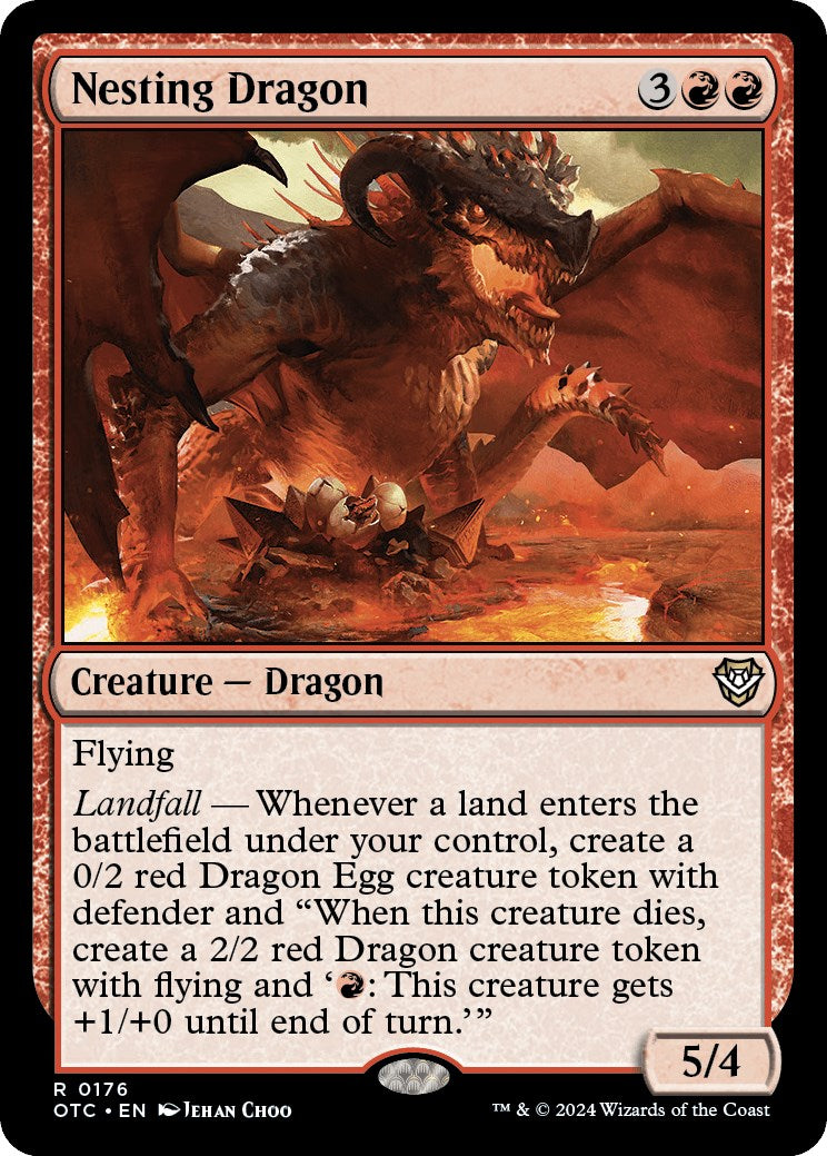 Nesting Dragon [Outlaws of Thunder Junction Commander] | Local Legends