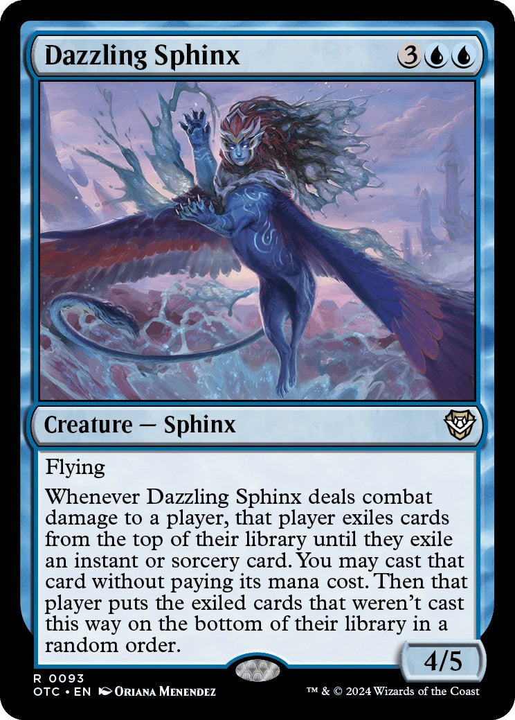 Dazzling Sphinx [Outlaws of Thunder Junction Commander] | Local Legends