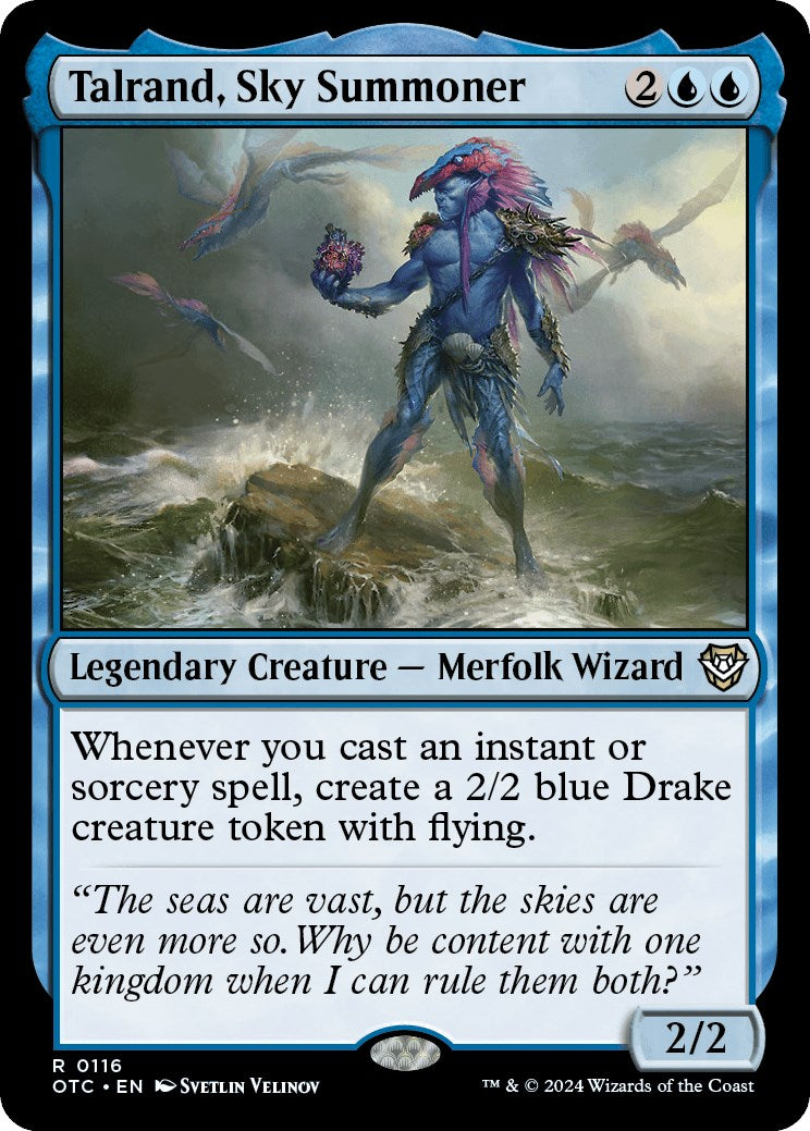 Talrand, Sky Summoner [Outlaws of Thunder Junction Commander] | Local Legends