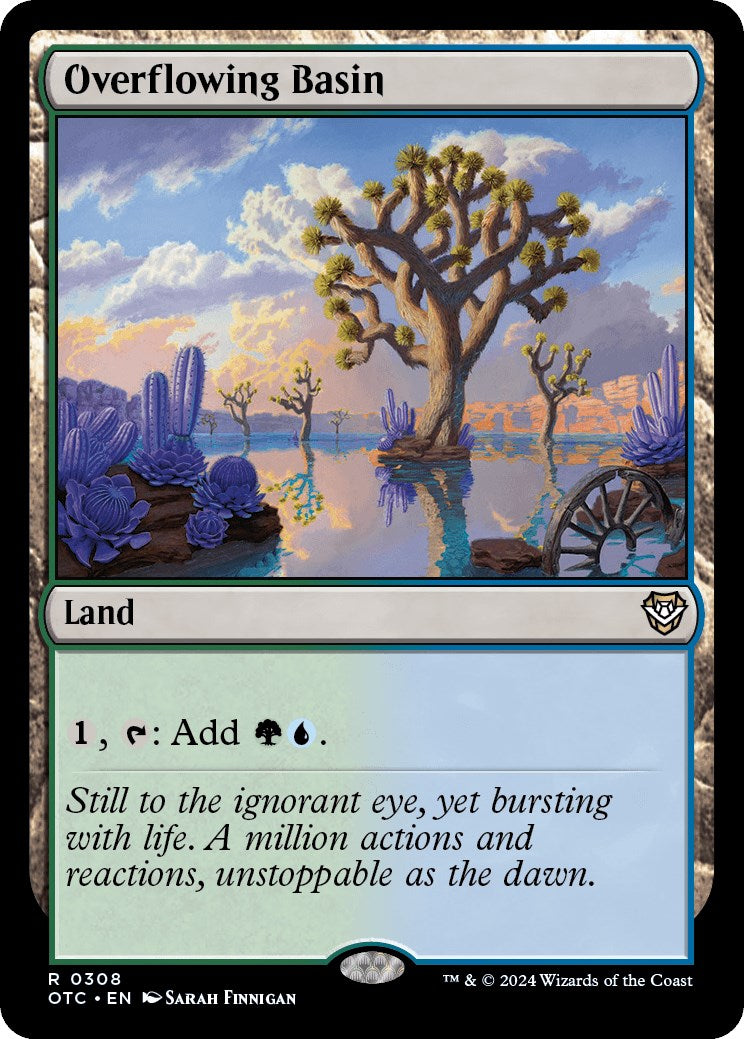 Overflowing Basin [Outlaws of Thunder Junction Commander] | Local Legends