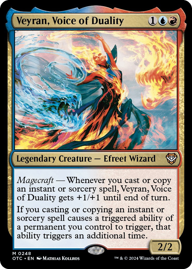 Veyran, Voice of Duality [Outlaws of Thunder Junction Commander] | Local Legends