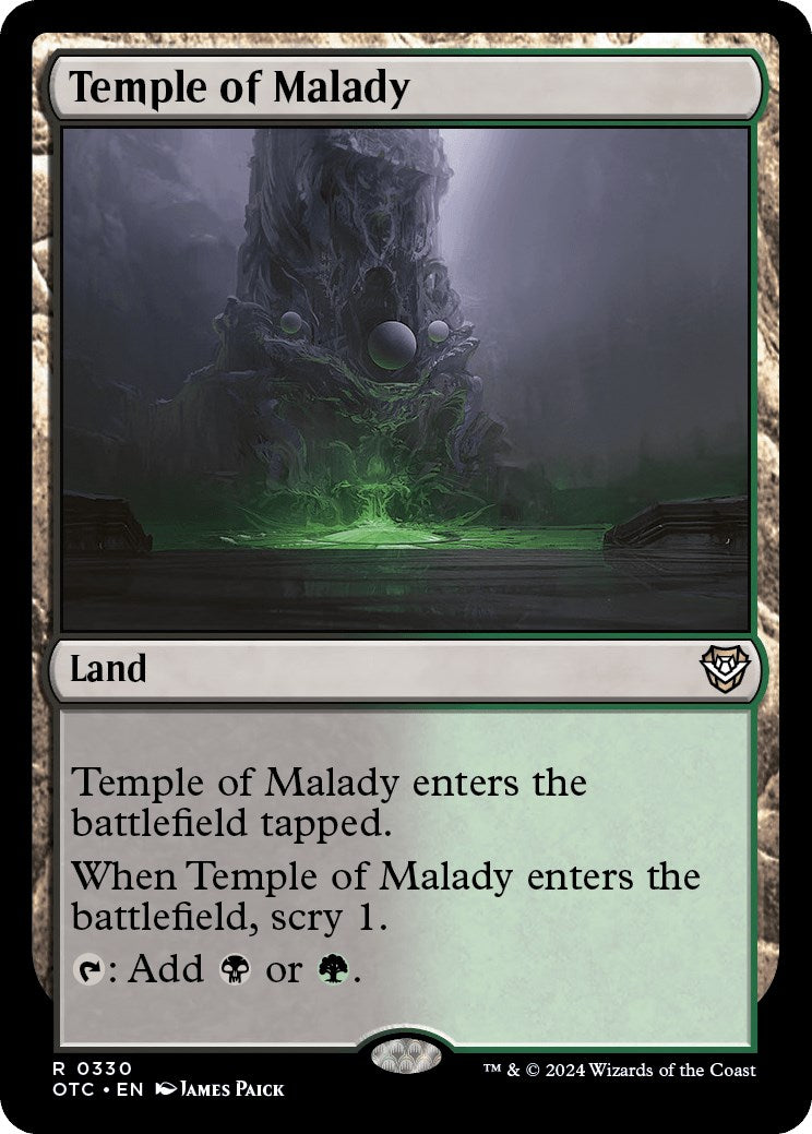 Temple of Malady [Outlaws of Thunder Junction Commander] | Local Legends