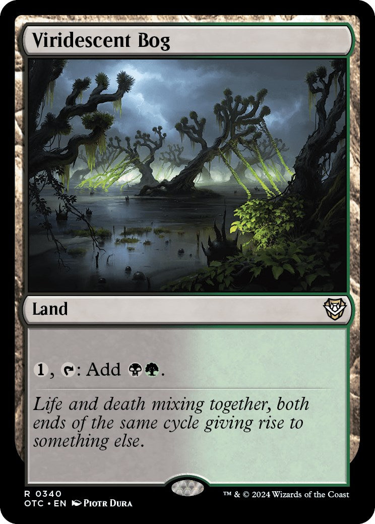 Viridescent Bog [Outlaws of Thunder Junction Commander] | Local Legends