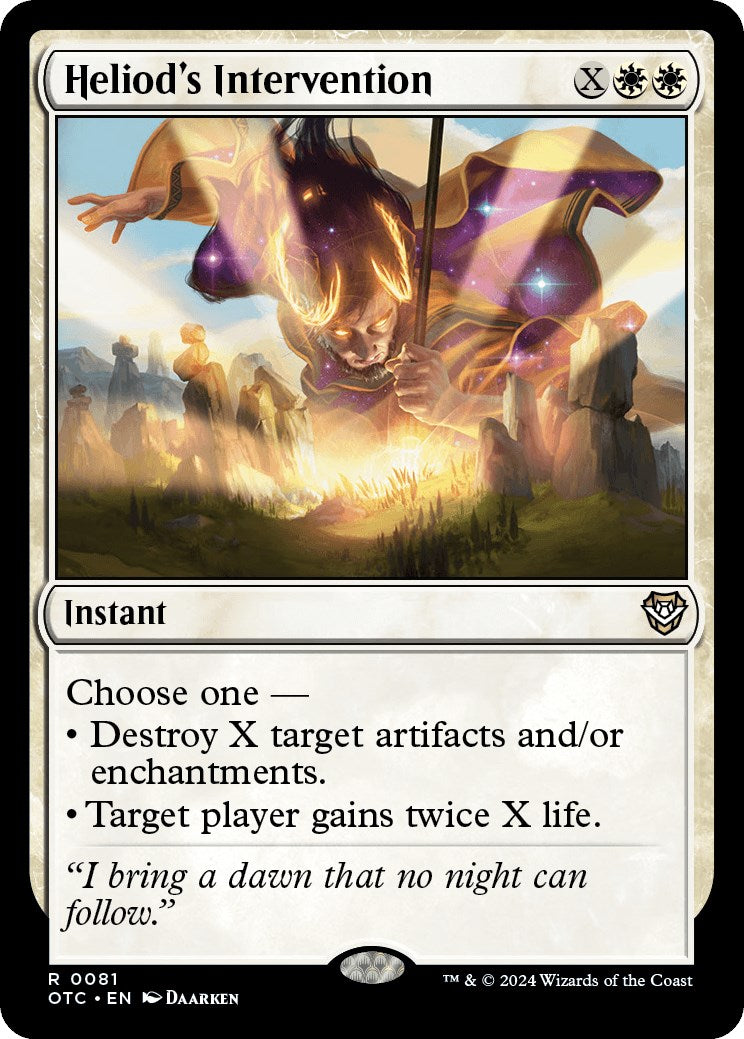 Heliod's Intervention [Outlaws of Thunder Junction Commander] | Local Legends