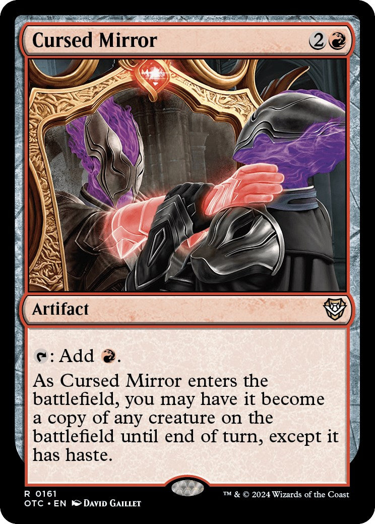 Cursed Mirror [Outlaws of Thunder Junction Commander] | Local Legends