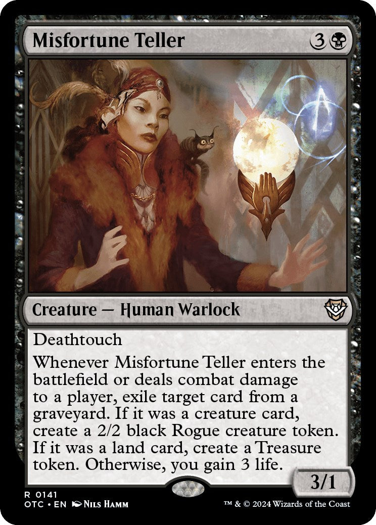 Misfortune Teller [Outlaws of Thunder Junction Commander] | Local Legends