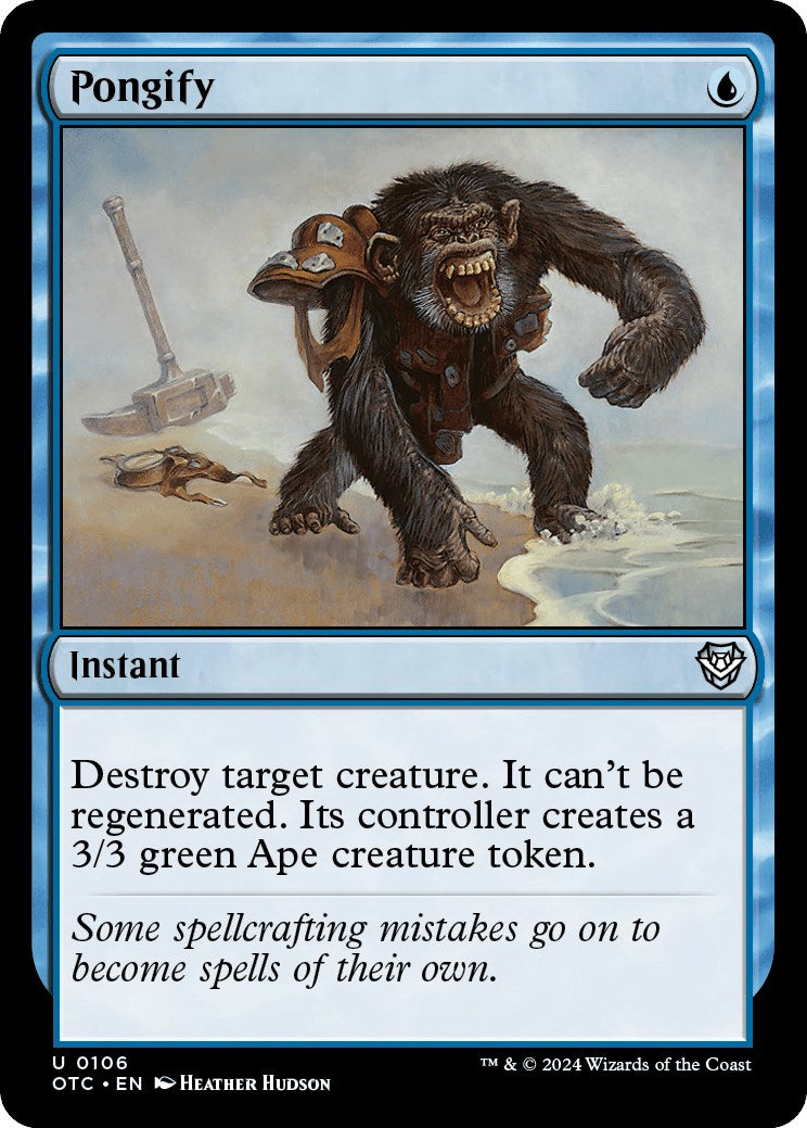 Pongify [Outlaws of Thunder Junction Commander] | Local Legends