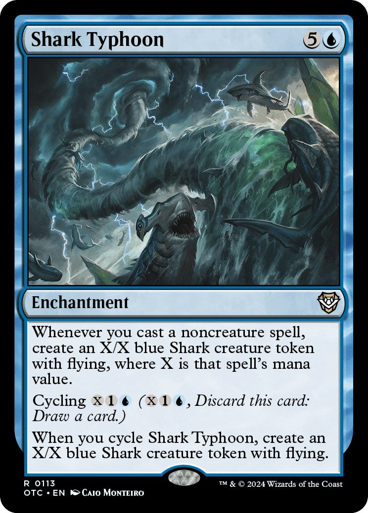 Shark Typhoon [Outlaws of Thunder Junction Commander] | Local Legends