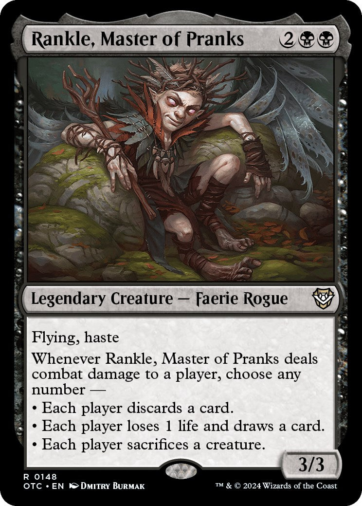 Rankle, Master of Pranks [Outlaws of Thunder Junction Commander] | Local Legends