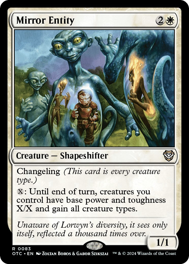 Mirror Entity [Outlaws of Thunder Junction Commander] | Local Legends