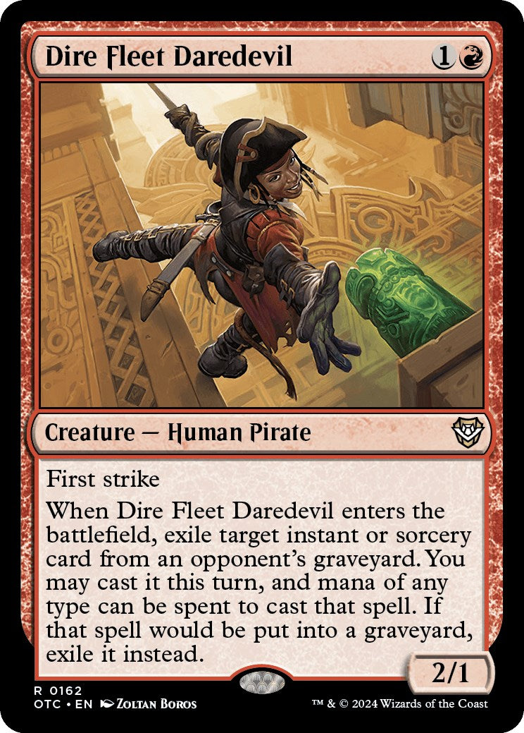 Dire Fleet Daredevil [Outlaws of Thunder Junction Commander] | Local Legends
