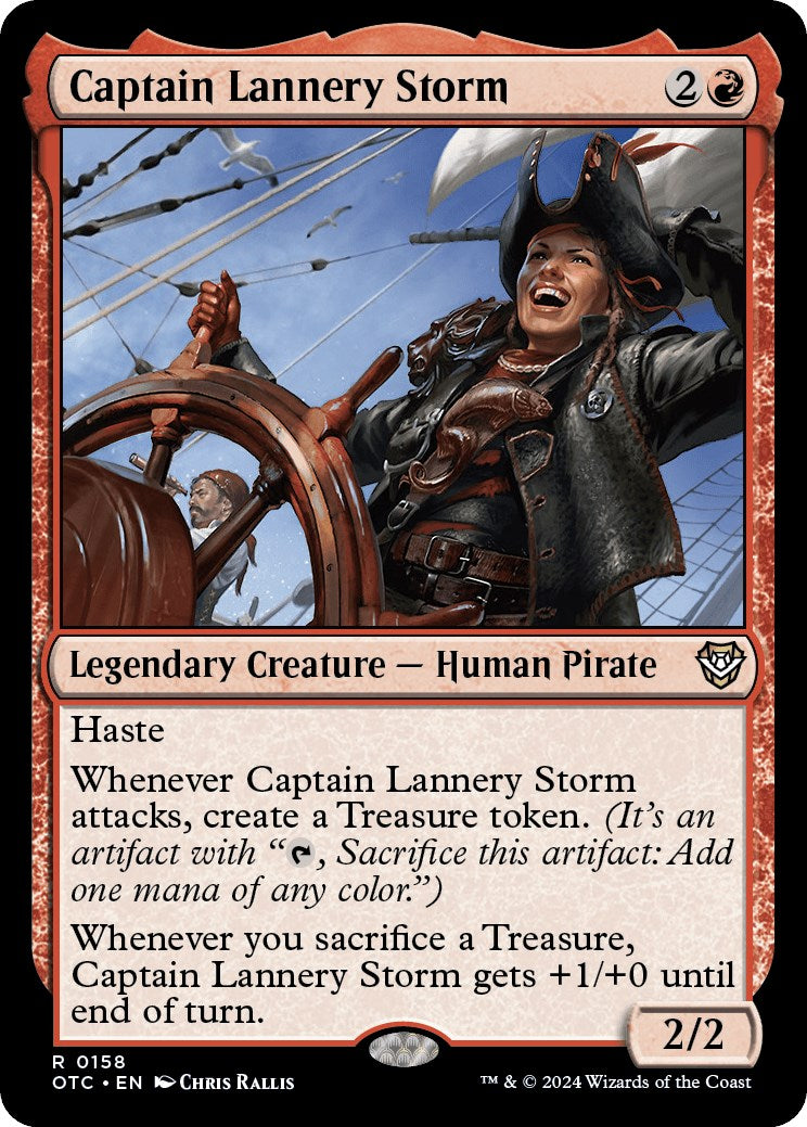 Captain Lannery Storm [Outlaws of Thunder Junction Commander] | Local Legends