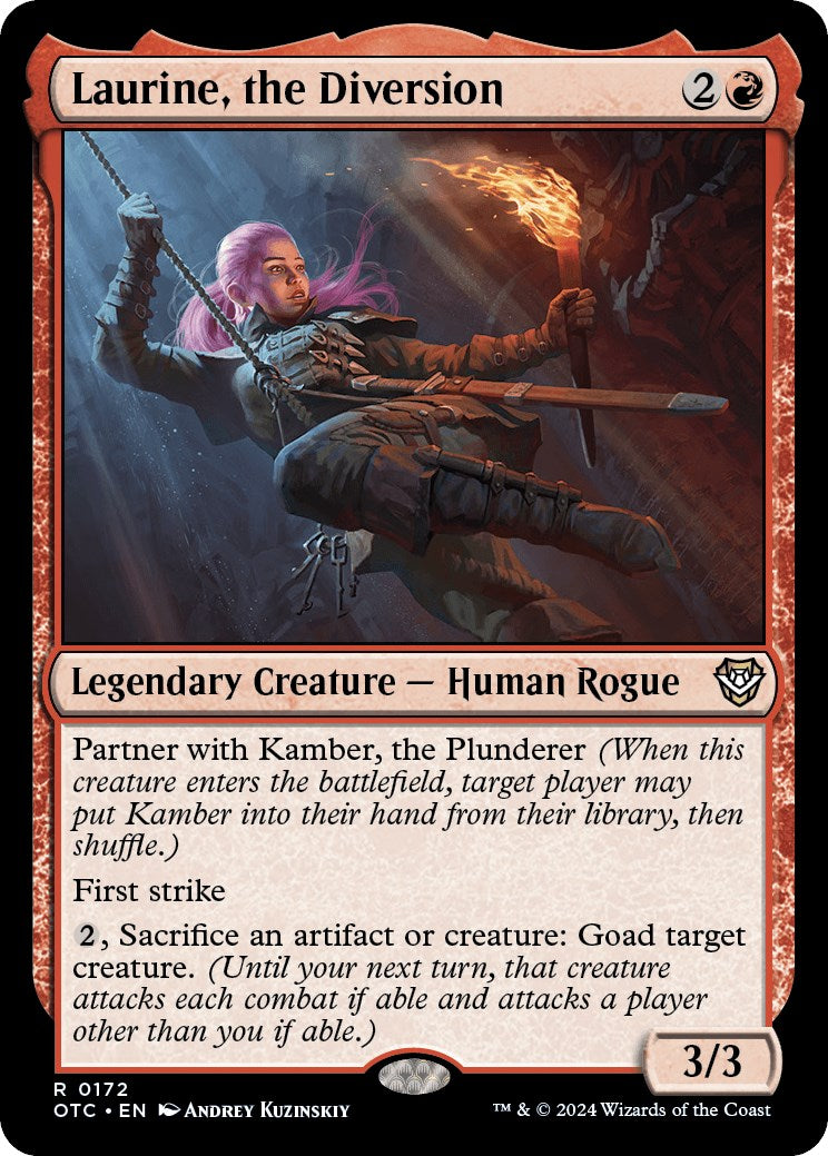 Laurine, the Diversion [Outlaws of Thunder Junction Commander] | Local Legends