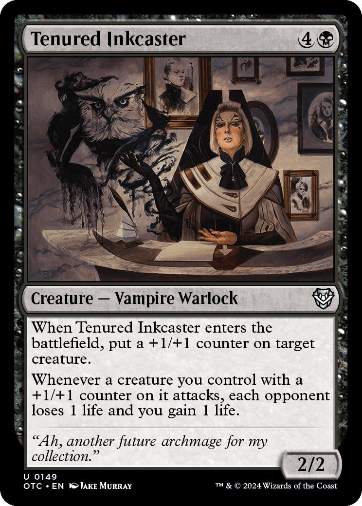 Tenured Inkcaster [Outlaws of Thunder Junction Commander] | Local Legends