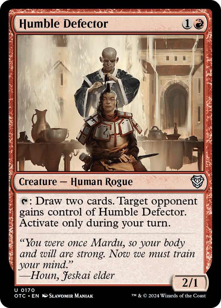 Humble Defector [Outlaws of Thunder Junction Commander] | Local Legends