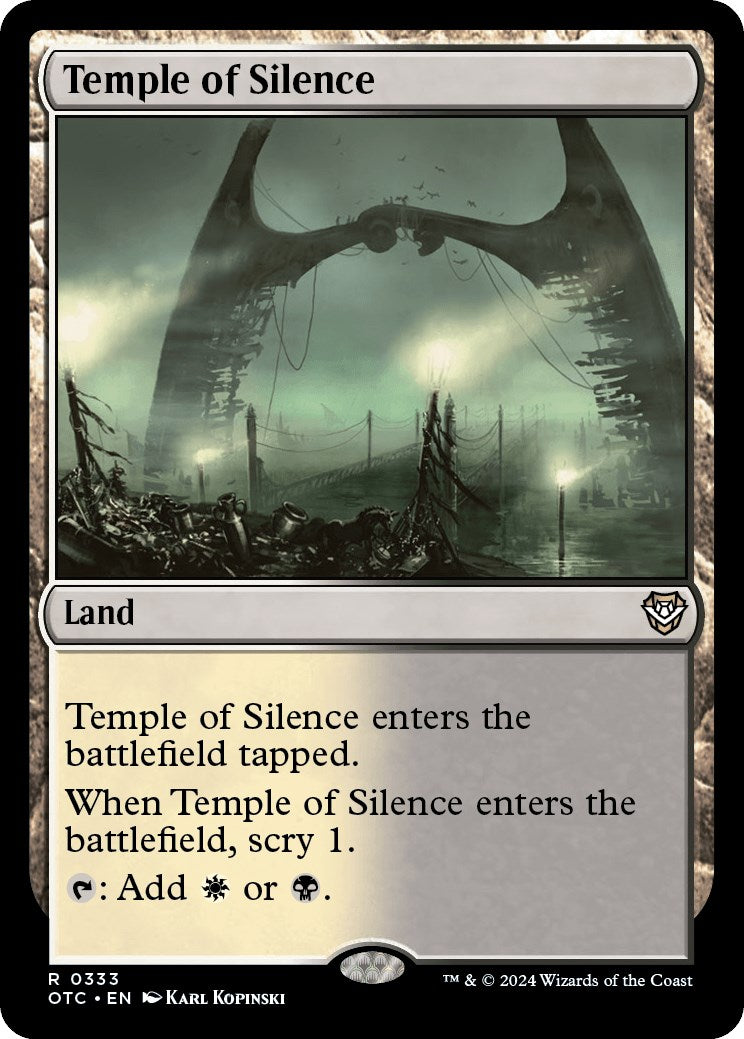 Temple of Silence [Outlaws of Thunder Junction Commander] | Local Legends