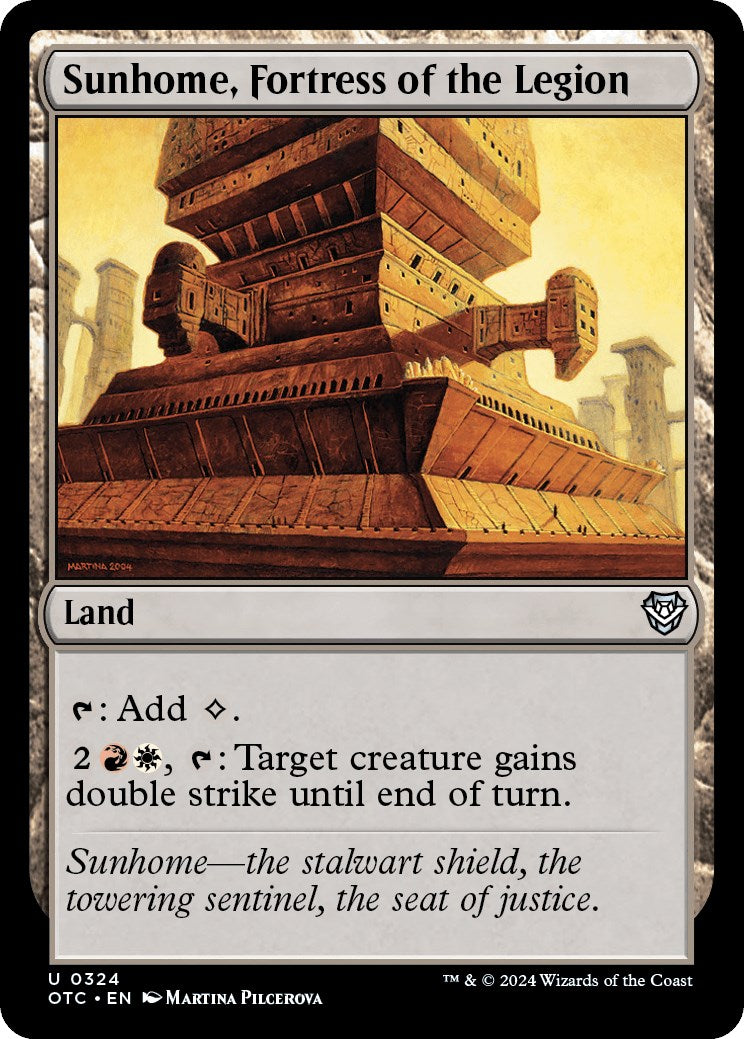 Sunhome, Fortress of the Legion [Outlaws of Thunder Junction Commander] | Local Legends