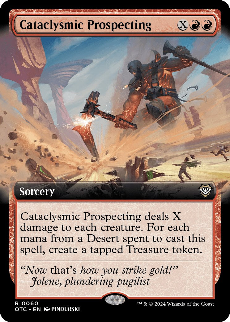 Cataclysmic Prospecting (Extended Art) | Local Legends