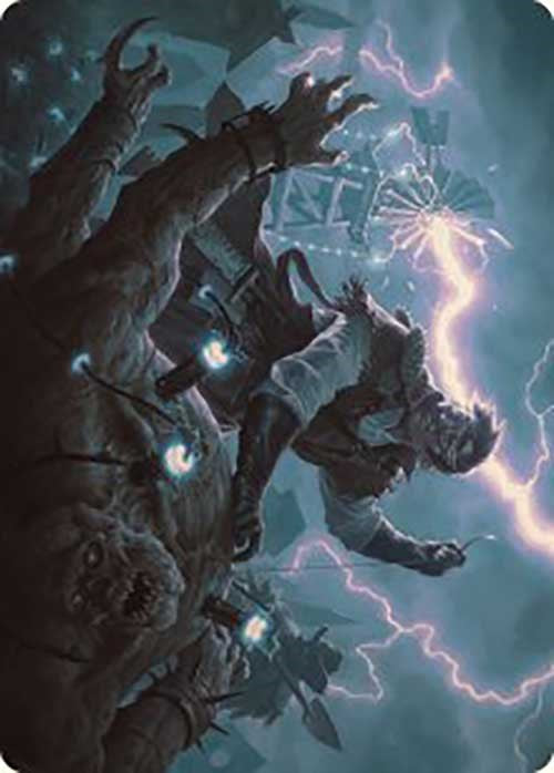 Geralf, the Fleshwright Art Card [Outlaws of Thunder Junction Art Series] | Local Legends