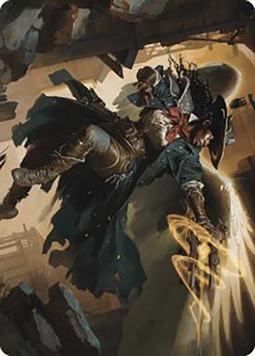 Archangel of Tithes Art Card [Outlaws of Thunder Junction Art Series] | Local Legends