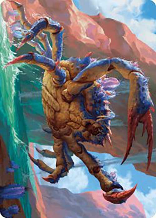 Canyon Crab Art Card [Outlaws of Thunder Junction Art Series] | Golgari Games