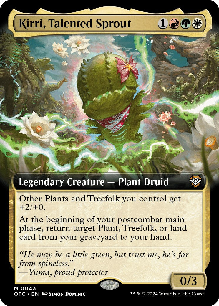 Kirri, Talented Sprout (Extended Art) | Local Legends