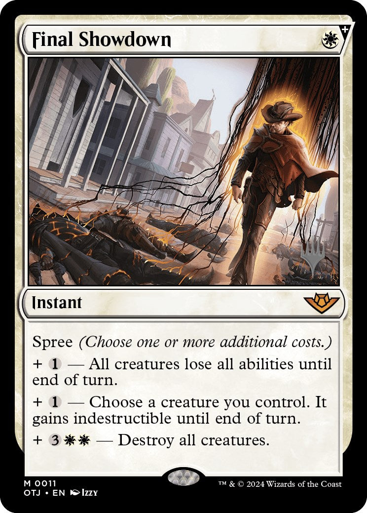 Final Showdown (Promo Pack) [Outlaws of Thunder Junction Promos] | Local Legends