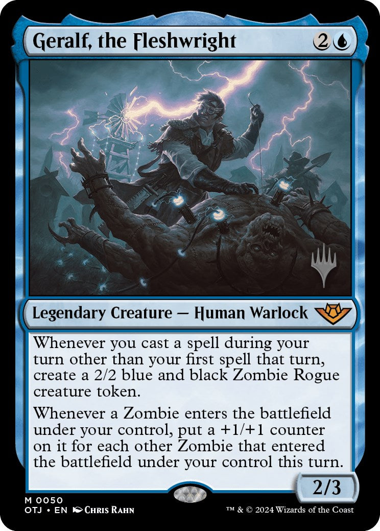 Geralf, the Fleshwright (Promo Pack) [Outlaws of Thunder Junction Promos] | Local Legends