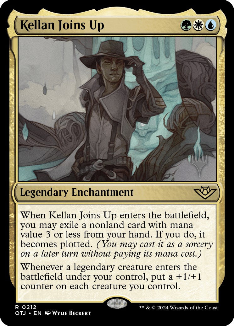 Kellan Joins Up (Promo Pack) [Outlaws of Thunder Junction Promos] | Local Legends
