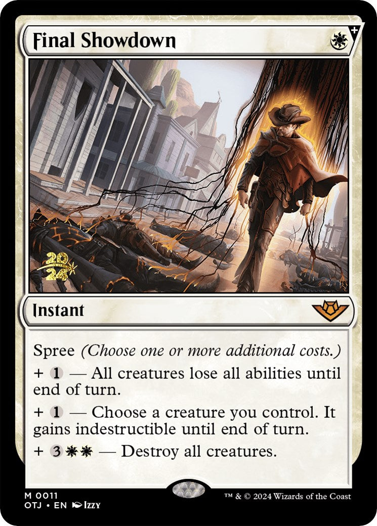 Final Showdown [Outlaws of Thunder Junction Prerelease Promos] | Local Legends
