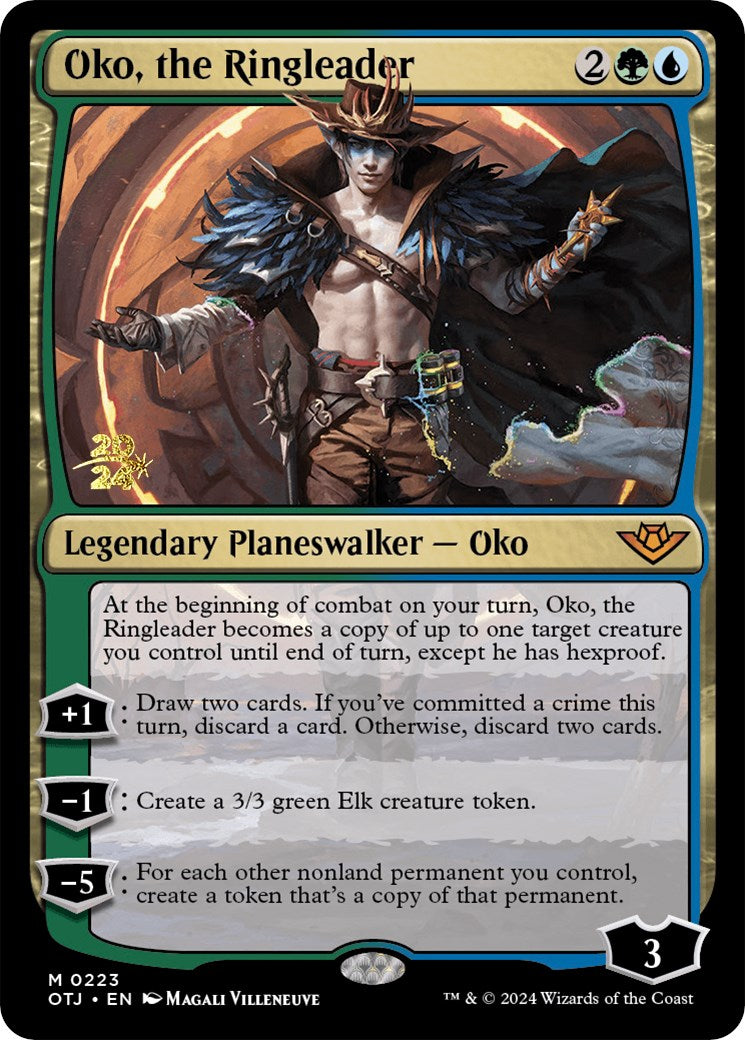 Oko, the Ringleader [Outlaws of Thunder Junction Prerelease Promos] | Golgari Games