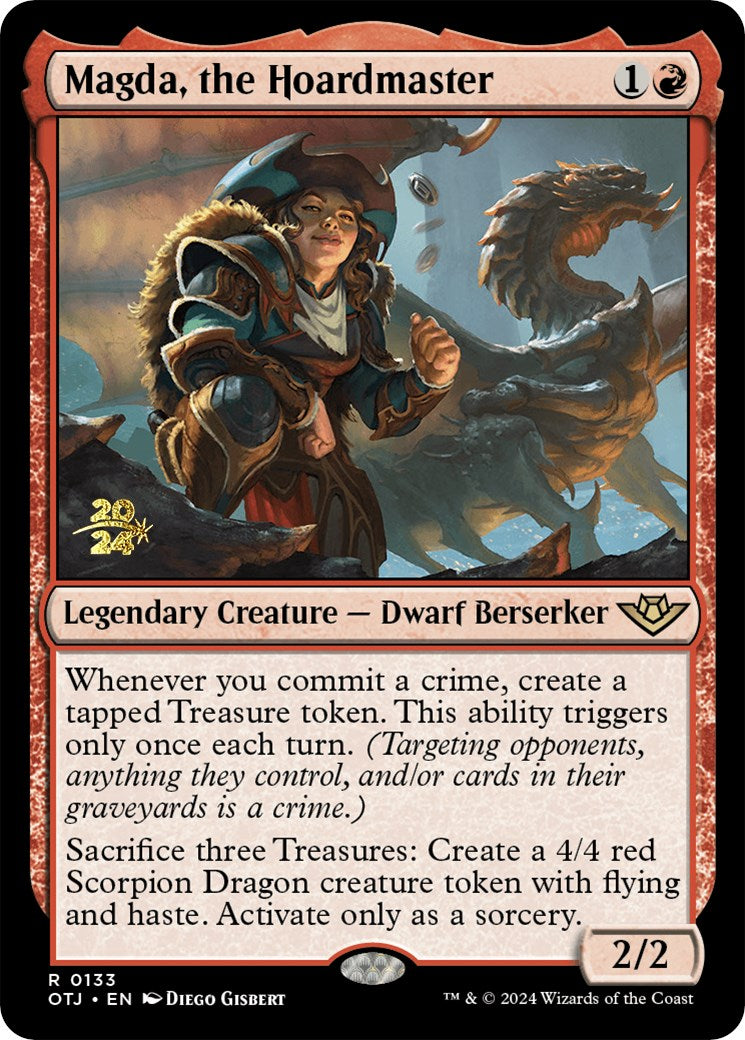 Magda, the Hoardmaster [Outlaws of Thunder Junction Prerelease Promos] | Local Legends