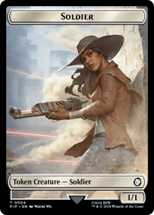 Food (0013) // Soldier (0004) Double-Sided Token [Fallout Tokens] | Local Legends