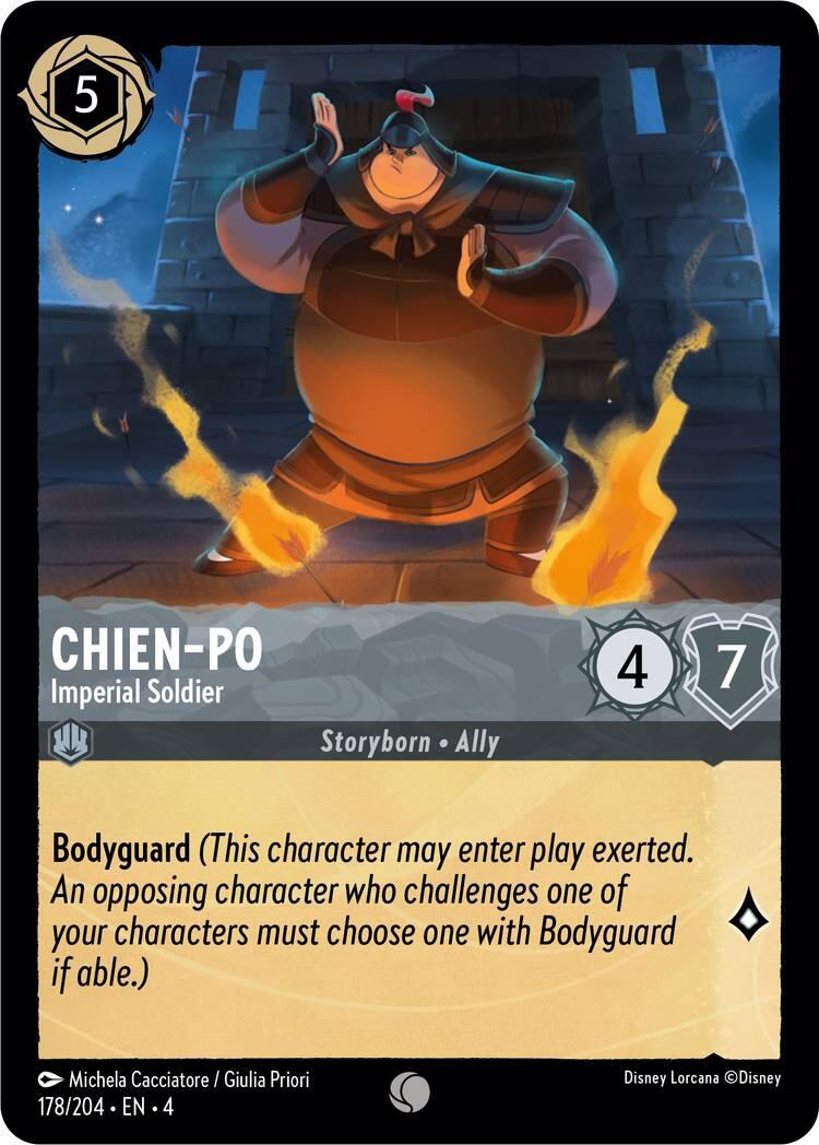 Chien-Po - Imperial Soldier (178/204) [Ursula's Return] | Local Legends
