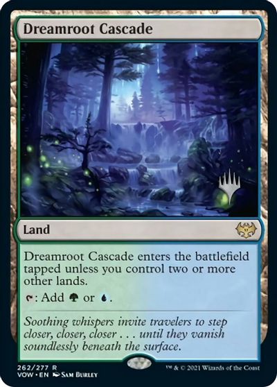 Dreamroot Cascade (Promo Pack) [Innistrad: Crimson Vow Promos] | Local Legends