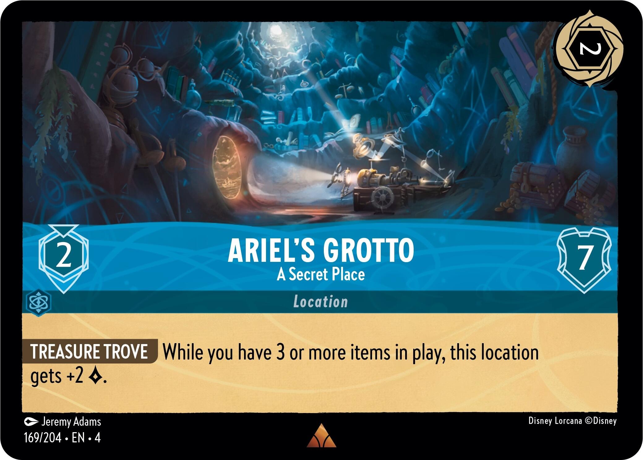 Ariel's Grotto - A Secret Place (169/204) [Ursula's Return] | Local Legends