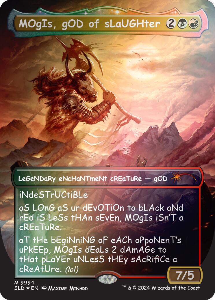 MOgIs, gOD of sLaUGHter (9994) (Rainbow Foil) | Local Legends