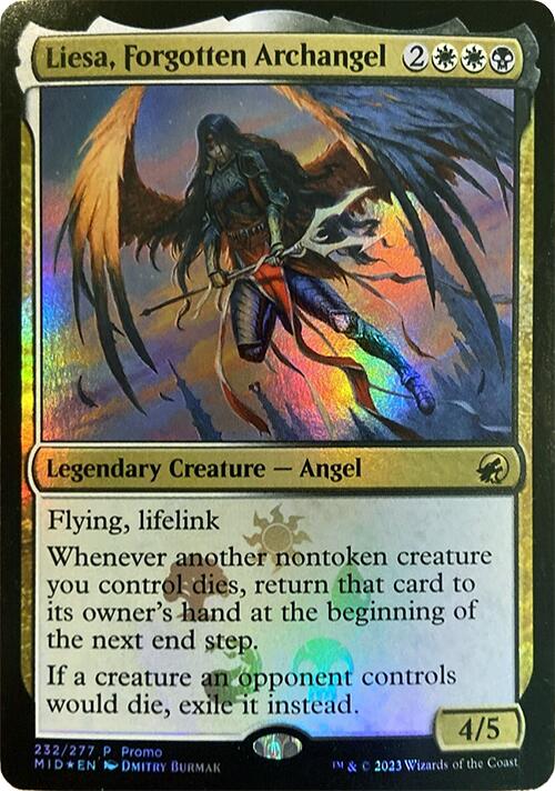 Liesa, Forgotten Archangel [Media Promos] | Golgari Games