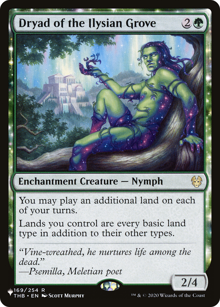 Dryad of the Ilysian Grove [The List] | Local Legends