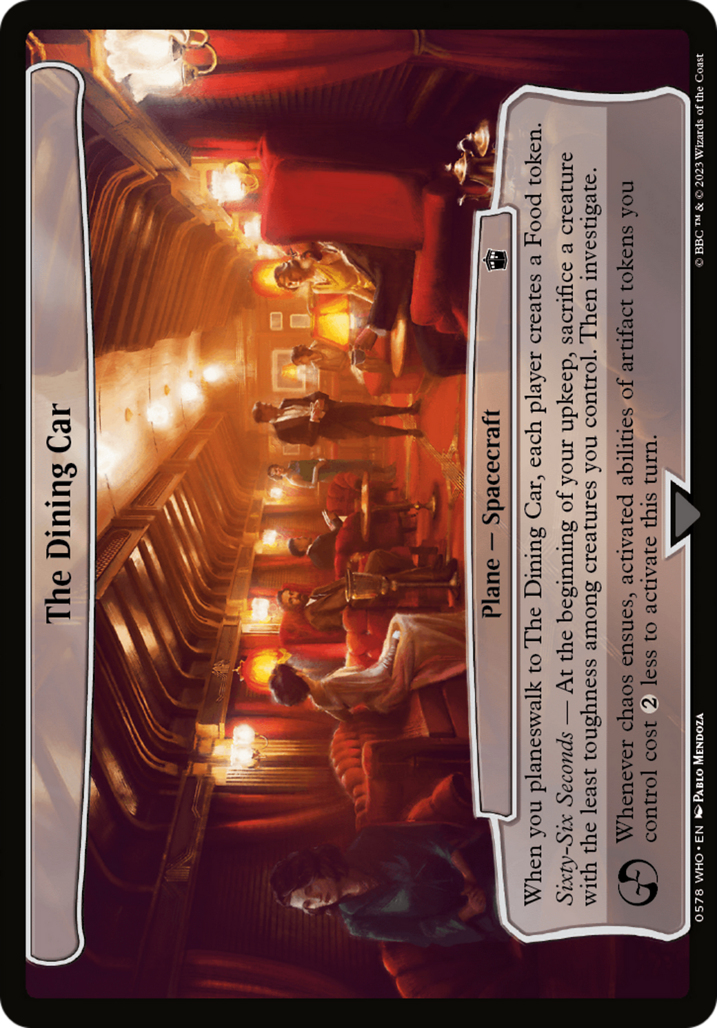 The Dining Car [Doctor Who] | Local Legends